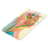 Magnet Flexible Aimant photo souple à fleur pacifique (Côté Gauche)