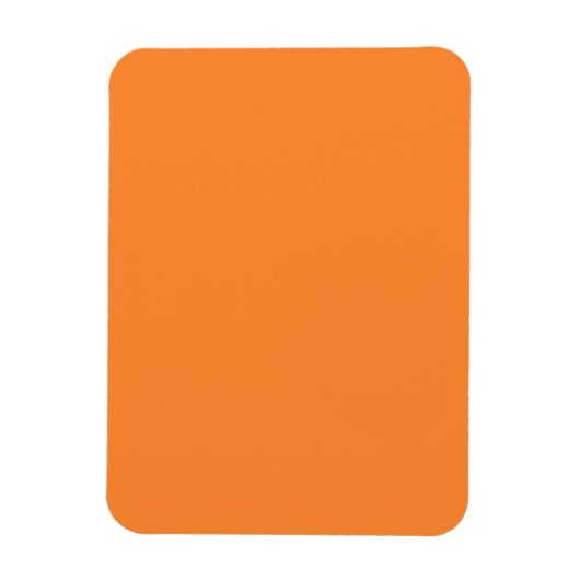 Magnet Flexible Aimant photo souple couleur orange Crayon (Vertical)