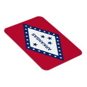 Magnet Flexible Aimant photo souple patriotique avec drapeau Arkan (Côté Droit)