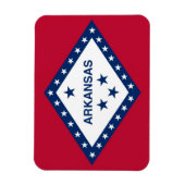 Magnet Flexible Aimant photo souple patriotique avec drapeau Arkan (Vertical)