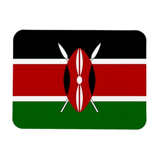 Magnet Flexible Aimant photo souple patriotique avec drapeau du Ke (Horizontal)