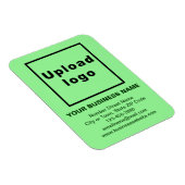 Magnet Flexible Aimant photo souple vert clair (Côté Droit)