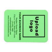 Magnet Flexible Aimant photo souple vert clair (Horizontal)