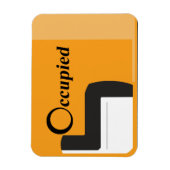 Magnet Flexible Aimant portatif occupé (Vertical)