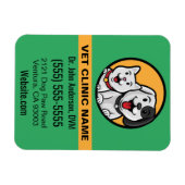 Magnet Flexible Aimant pour animaux de compagnie (Horizontal)