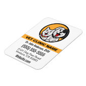 Magnet Flexible Aimant pour entreprise de pets (Côté Gauche)