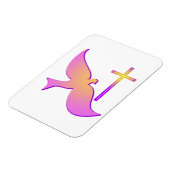 Magnet Flexible aimant pour la colombe et le réfrigérateur croisé (Côté Gauche)