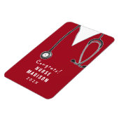 Magnet Flexible Aimant pour le cadeau de fin d'études d'infirmière (Côté Gauche)