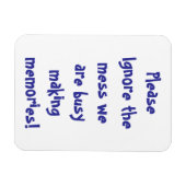 Magnet Flexible Aimant pour le occupé (Horizontal)