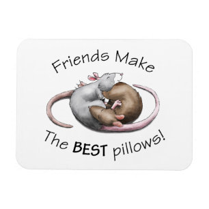 Magnet Flexible Aimant pour rat mignon