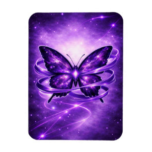 Magnet Flexible Aimant pour réfrigérateur Papillon Ruban Néon
