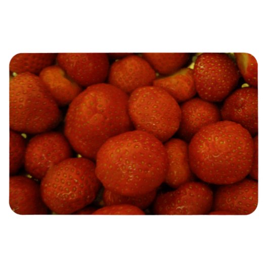 Magnet Flexible Aimant Premium aux fraises juteuses (Horizontal)