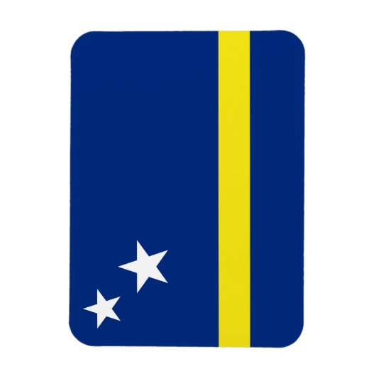 Magnet Flexible Aimant Premium Curacao Flag (Vertical)