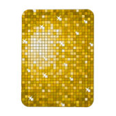 Magnet Flexible Aimant Premium Disco Tiles "Gold" (Vertical)