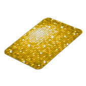 Magnet Flexible Aimant Premium Disco Tiles "Gold" (Côté Gauche)