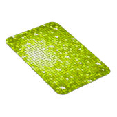 Magnet Flexible Aimant Premium Disco Tiles Lime (Côté Droit)