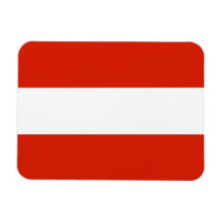Aimant Premium drapeau d'Autriche