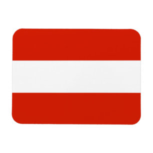 Magnet Flexible Aimant Premium drapeau d'Autriche