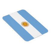 Magnet Flexible Aimant Premium du drapeau argentin (Côté Droit)