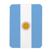 Magnet Flexible Aimant Premium du drapeau argentin (Vertical)