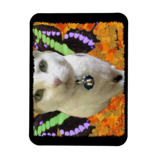 Magnet Flexible Aimant Premium Fairy Cat (Vertical)