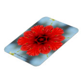 Magnet Flexible Aimant Premium Fleur Rouge (Côté Gauche)