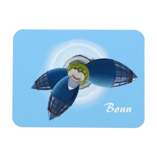Magnet Flexible Aimant Premium Planet Bonn (Horizontal)