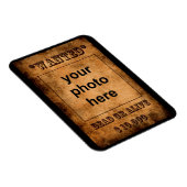 Magnet Flexible Aimant premium "Recherché" (Côté Droit)