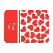 Magnet Flexible Aimant Premium Sweet Hearts 'text' (Horizontal)