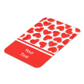 Magnet Flexible Aimant Premium Sweet Hearts 'text' (Côté Gauche)