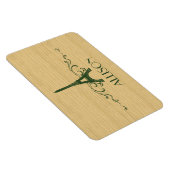 Magnet Flexible Aimant Premium Vert Français (Côté Droit)