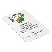 Magnet Flexible Aimant promotionnel de la clinique (Bonne dent d'a (Côté Droit)