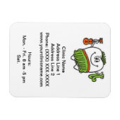 Magnet Flexible Aimant promotionnel de la clinique (Bonne dent d'a (Horizontal)