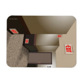 Magnet Flexible Aimant "Quitter" (Horizontal)