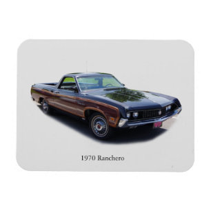 Magnet Flexible Aimant Ranchero 1970
