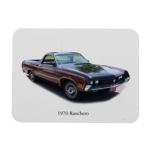 Magnet Flexible Aimant Ranchero 1970 (Horizontal)