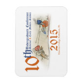 Magnet Flexible aimant rectangulaire (Vertical)