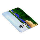 Magnet Flexible Aimant rectangulaire du phare d'Edgartown (Côté Droit)
