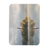 Magnet Flexible Aimant rectangulaire Foggy Bled Lake (Vertical)