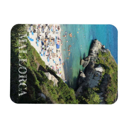 Magnet Flexible aimant rectangulaire tu Perces de Majorque - (Horizontal)