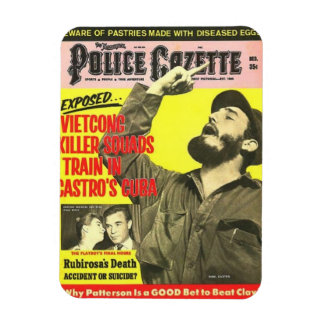 Magnet Flexible Aimant Réfrigérateur Fidel Castro Vintage by
