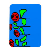 Magnet Flexible aimant rose (Vertical)