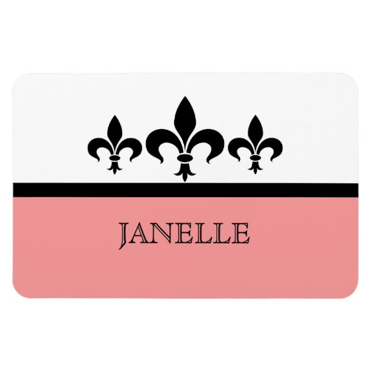 Magnet Flexible Aimant rose Fleur De Lis Flexi (Horizontal)
