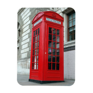 Magnet Flexible Aimant rouge de boîte de téléphone de Londres