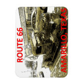 Magnet Flexible Aimant Route 66 (Vertical)