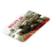 Magnet Flexible Aimant Route 66 (Côté Gauche)