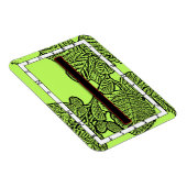 Magnet Flexible Aimant Rune Viking Isa - Douceur (Côté Droit)
