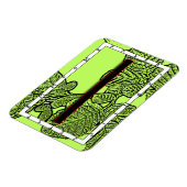 Magnet Flexible Aimant Rune Viking Isa - Douceur (Côté Gauche)