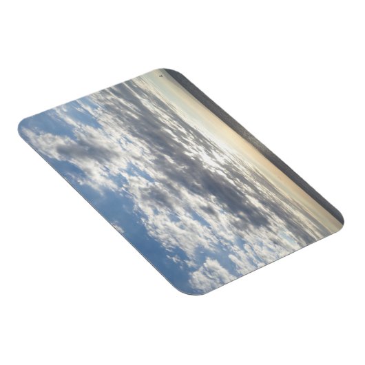 Magnet Flexible Aimant Sea & Sky & Clouds 3"x4" (Côté Droit)