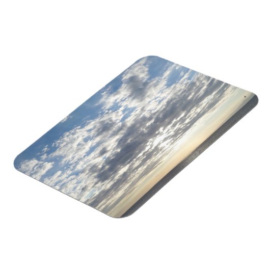 Magnet Flexible Aimant Sea & Sky & Clouds 3"x4" (Côté Gauche)